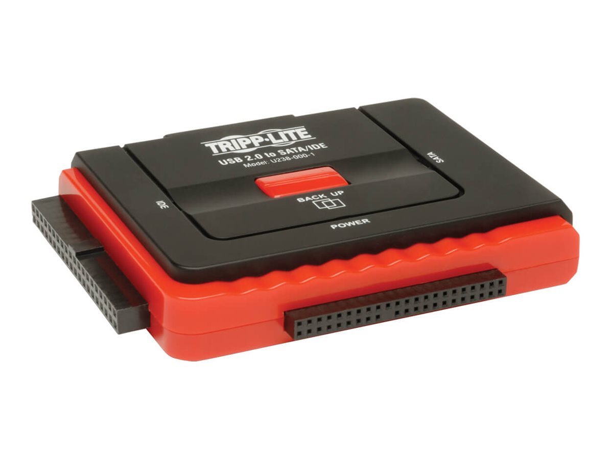 Tripp Lite 2.0 Hi-Speed to Serial atA SatA and IDE Adapter for 2.5 Inch / 3.5 Inch / 5.25 Inch Hard Drives