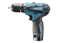 Makita DF330DWE Bore-/skruemaskine 2 batterier inkluderet Nøgleløs borepatron