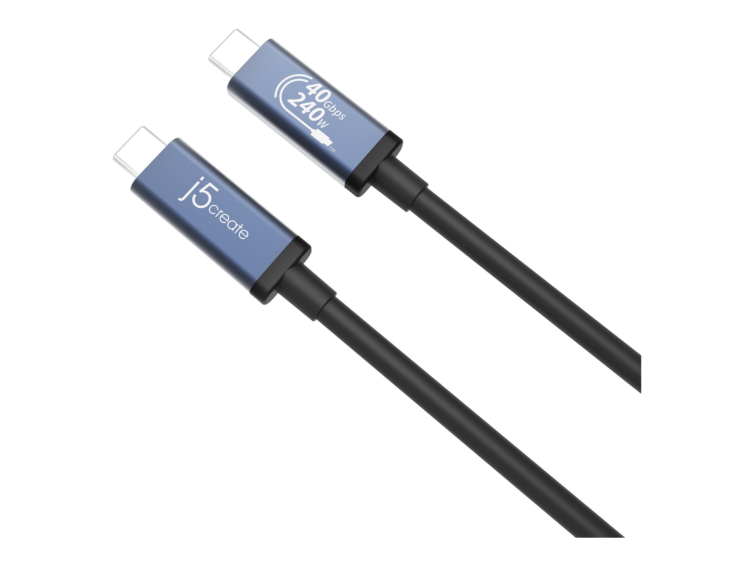 An image of j5create JUC29L08 - USB-C cable - USB-C to USB-C - 80 cm