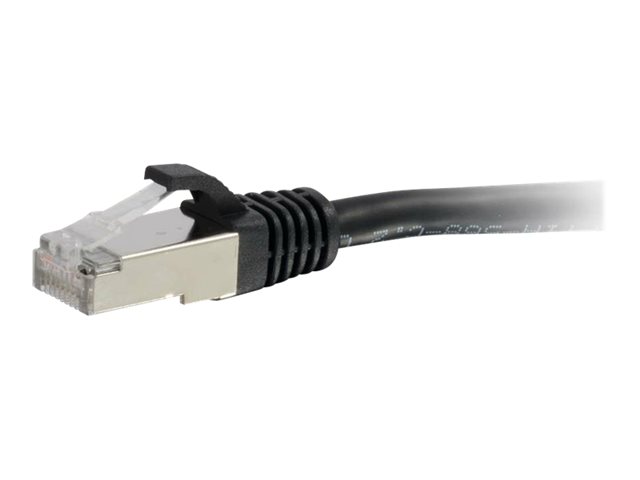 C2G Cat6a Booted Shielded (STP) Network Patch Cable - patch kabel - 5 m - černá – foto 5