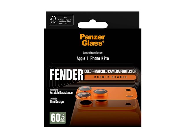 PanzerGlass FENDER Apple iPhone 17 Pro oranžový – foto 5