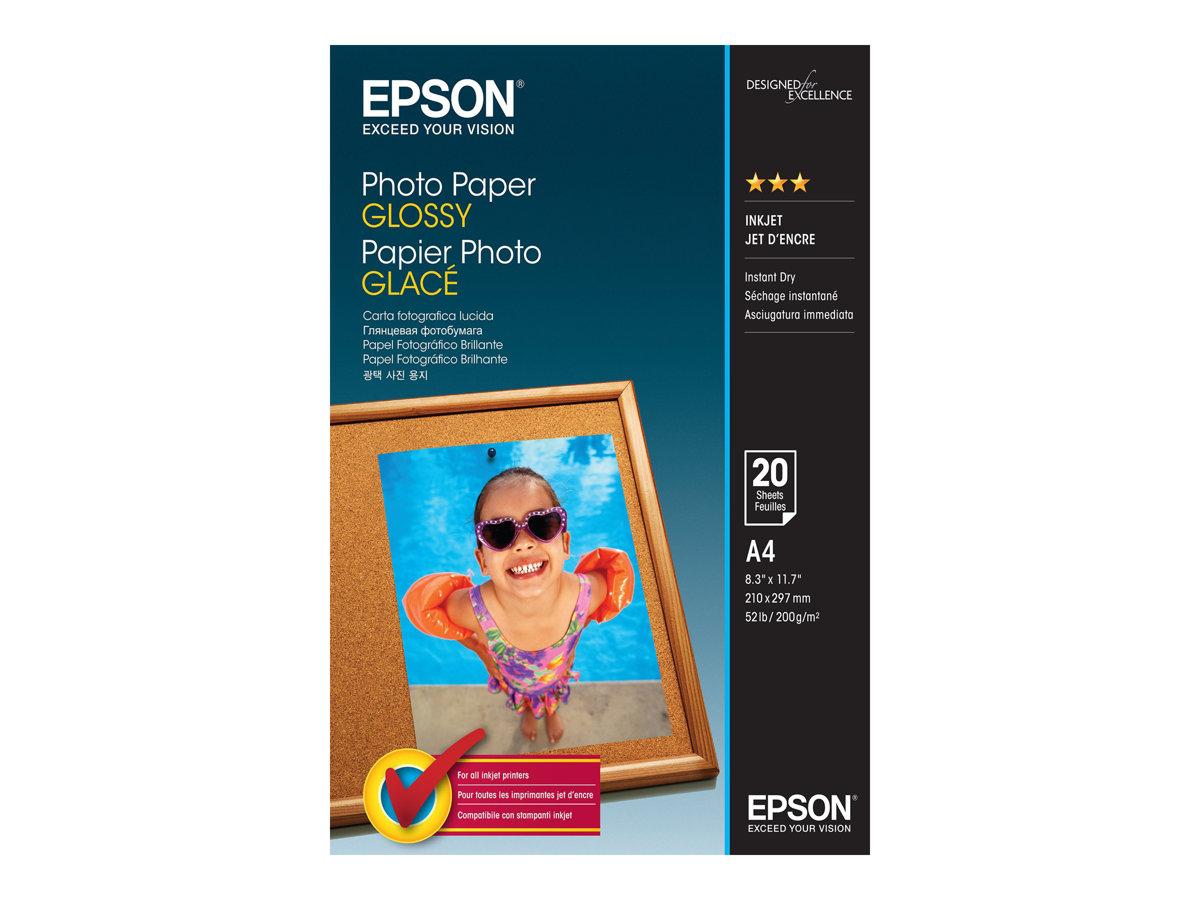 EPSON Papier Photo Glace 200g A