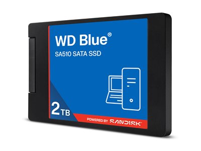 WD Blue SA510 - SSD - 2 TB - internal - 2.5" - SAT