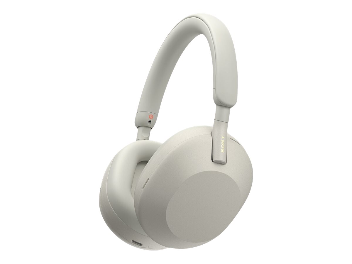 Sony WH-1000XM5 Bluetooth Headphones - Silver - WH1000XM5/S