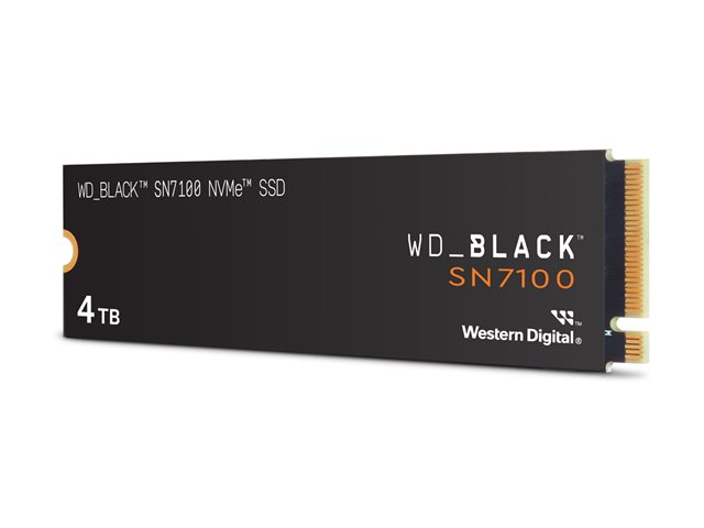 WD Black SN7100 NVMe SSD 4TB M.2 2280 WDS400T4X0E-00CJA0