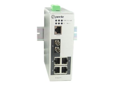 Perle IDS-205F-TSD80 - switch - 5 ports - managed