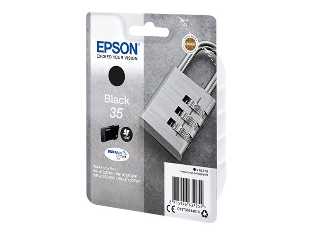 EPSON 4LB 35 Ink Black 16.1ml w/s