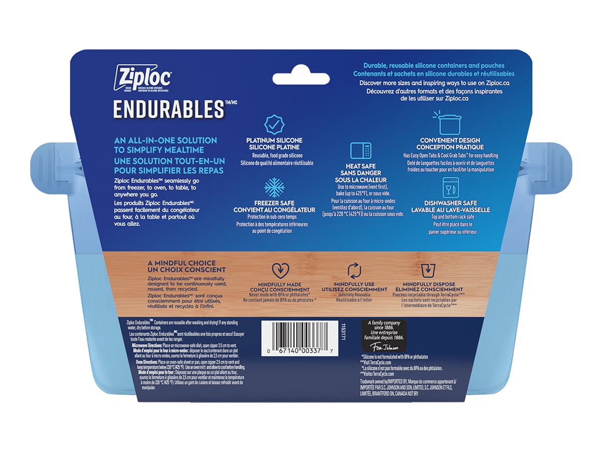 Ziploc Endurables Food Storage Container - Medium - 946ml