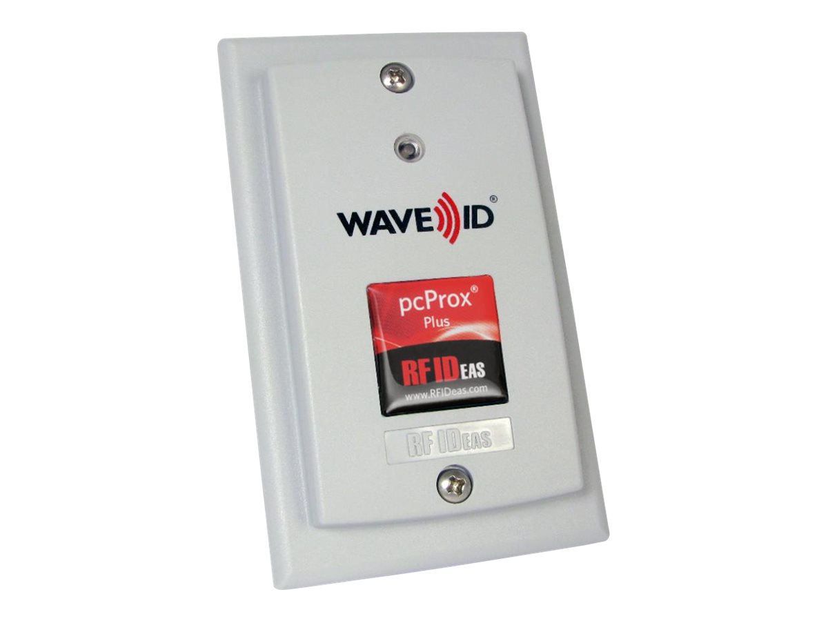 rf IDEAS WAVE ID Plus Keystroke RA FactoryTalk Gray Surface Mount IP67 Reader