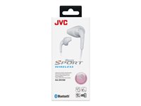 JVC Gumy Sport Wireless Headphones - Grey - HAEN15WH