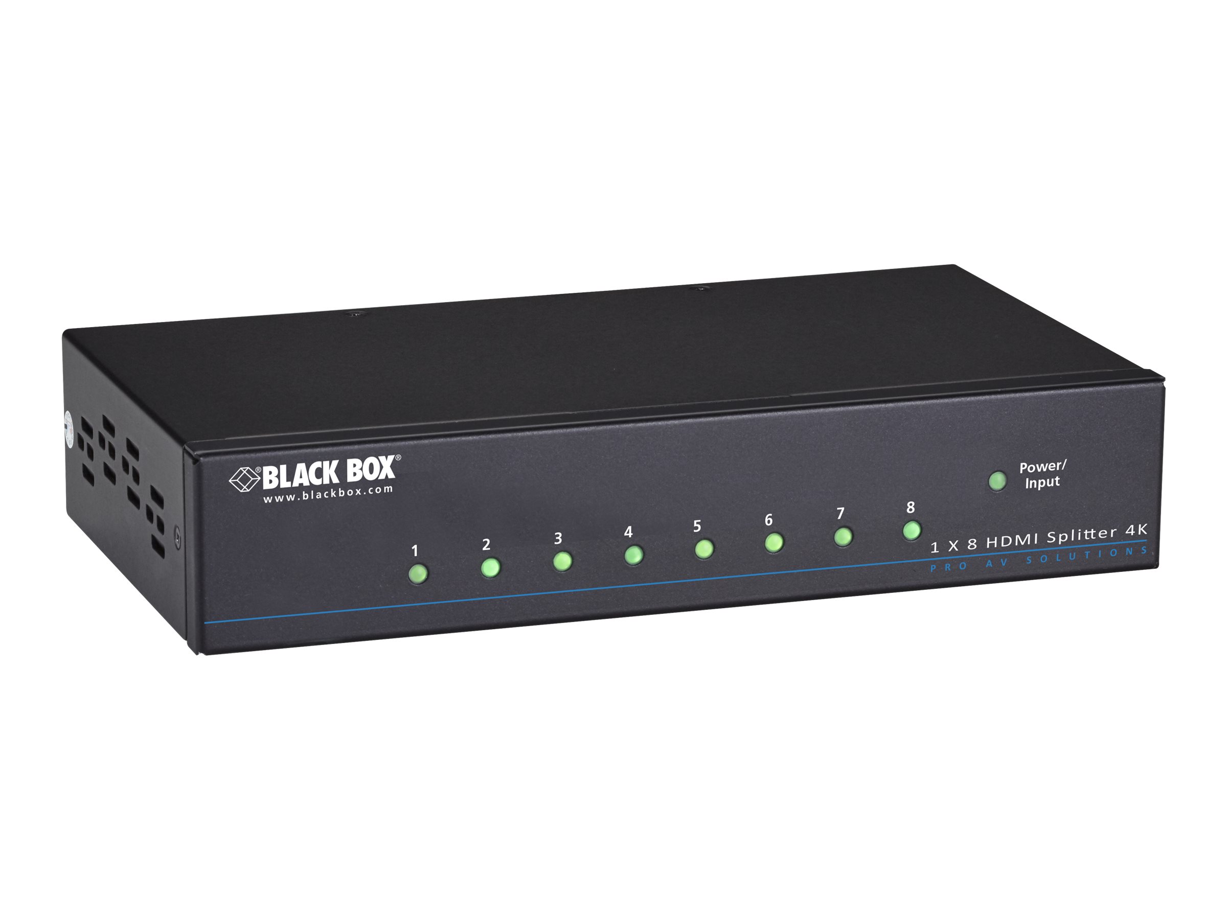 Black Box 4K HDMI Splitter 1 x 8