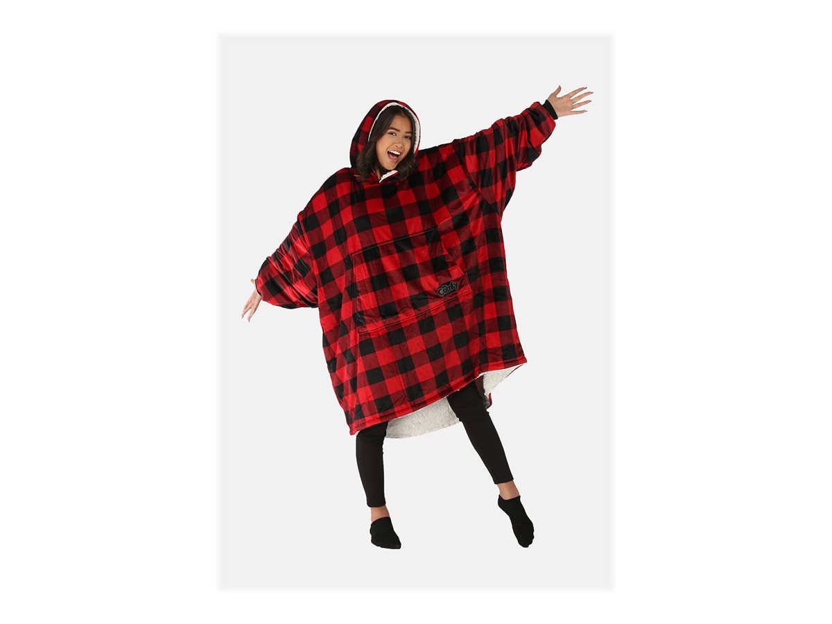 The Comfy Original Wearable Blanket - Red Plaid