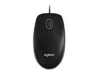 LOGI B100 optical Mouse Black USB OEM