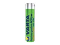 Varta Rechargable Accu AAA type Batterier til generelt brug (genopladelige) 800mAh