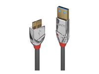LINDY 2m USB 3.0 A/Micro-B Cable Cromo