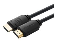 MicroConnect HDMI han -> HDMI han 1.5 m Sort
