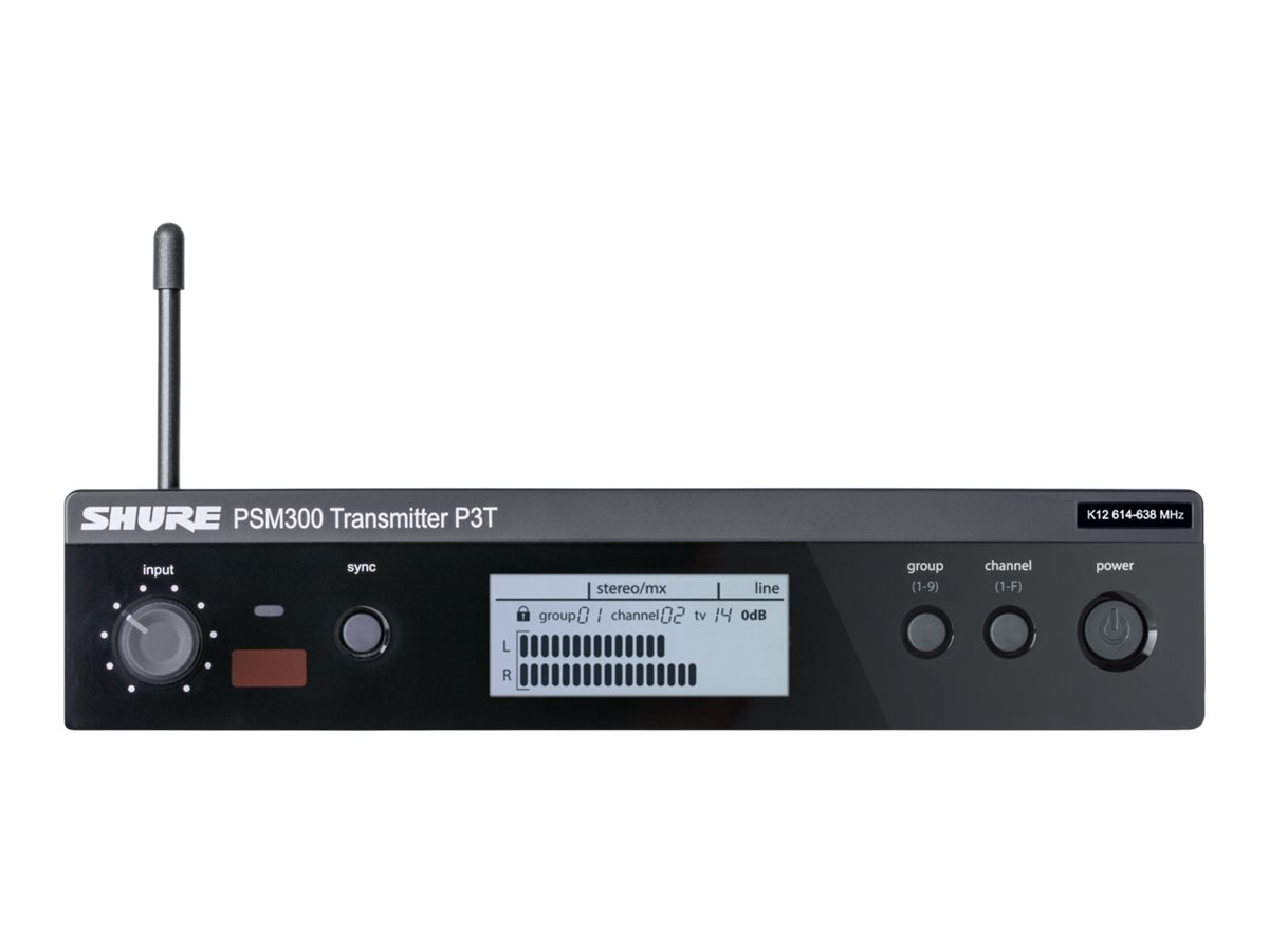 Shure P3T - Wireless audio transmitter for wireless microphone