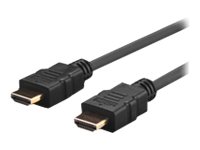 VivoLink Pro HDMI han -> HDMI han 1.5 m Sort