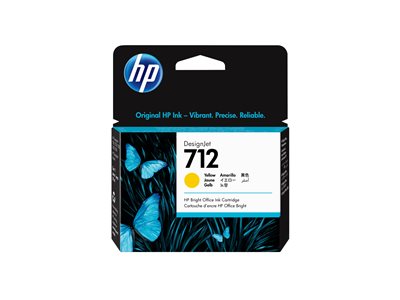 712 - yellow - original - DesignJet - ink cartridg