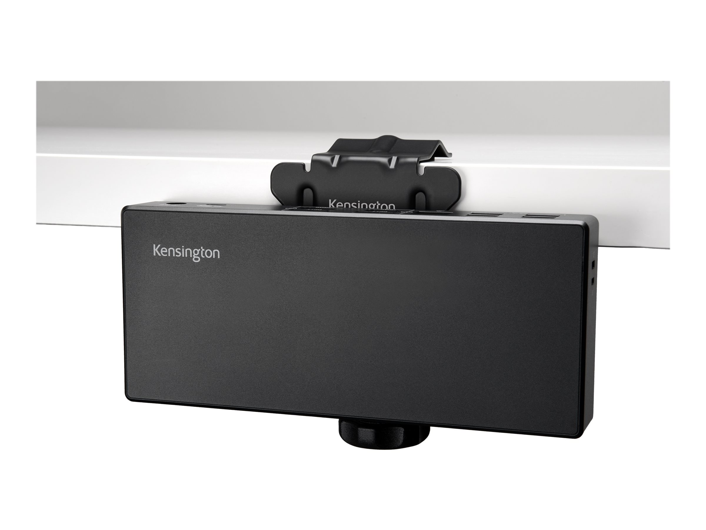 Kensington SD4780P USB-C & USB 3.0 10Gbps Dual 4K Hybrid Docking Station w/ 100W PD DP++ & HDMI Product shot Top 79051