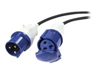 APC Modular IT Power Distribution Cable Extender - power extension cable - IEC 60309 32A to IEC 60309 32A - 6 m