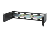 Intellinet - Kit de rails pour armoire - ajustable - noir, RAL 9005 