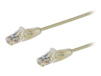 Startech 1m Slim LSZH CAT6 Ethernet Cable, 10 Gigabit Snagless RJ45 100W PoE Patch Cord, CAT 6 10GbE UTP Network Cable w/Stra