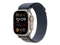 Apple Visningsløkke Smart watch Blå 100 % genbrugt polyester 100 % genbrugt spandex Titan