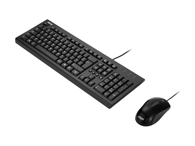 ASUS U2000 - keyboard and mouse set - black Input 
