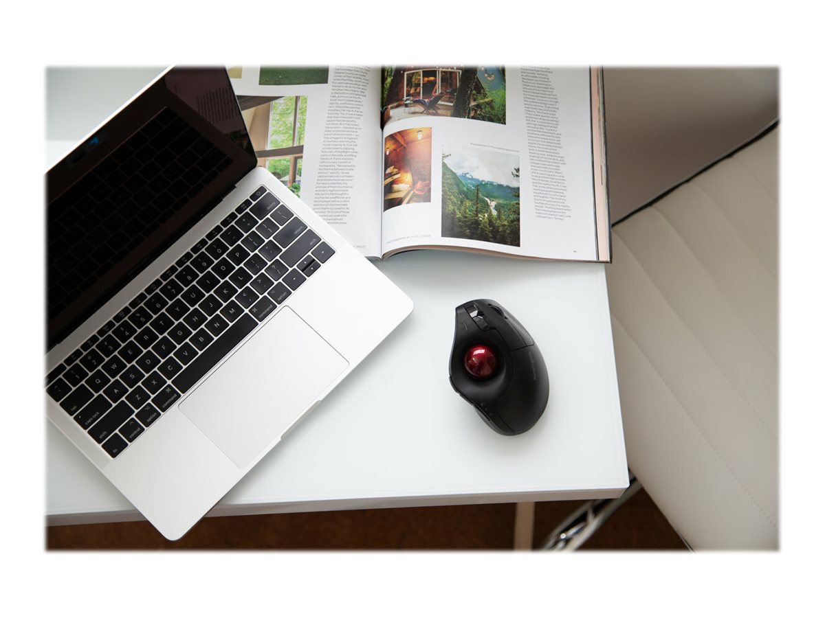 Kensington Pro Fit Ergo Vertical Wireless Trackball trackball Bluetooth 2.4 Usage / lifestyle Front 72726