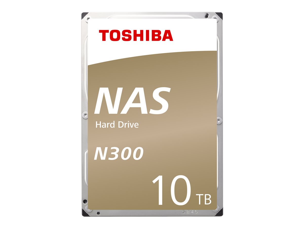 TOSHIBA HDD N300 NAS 10TB, SATA III, 7200 rpm, 256MB cache, 3,5'', RETAIL