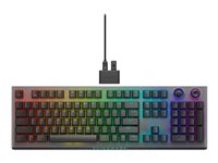 Alienware Tri-Mode AW920K Tastatur Mekanisk AlienFX per-nøgle RGB/16,8 millioner farver Trådløs Kabling USA