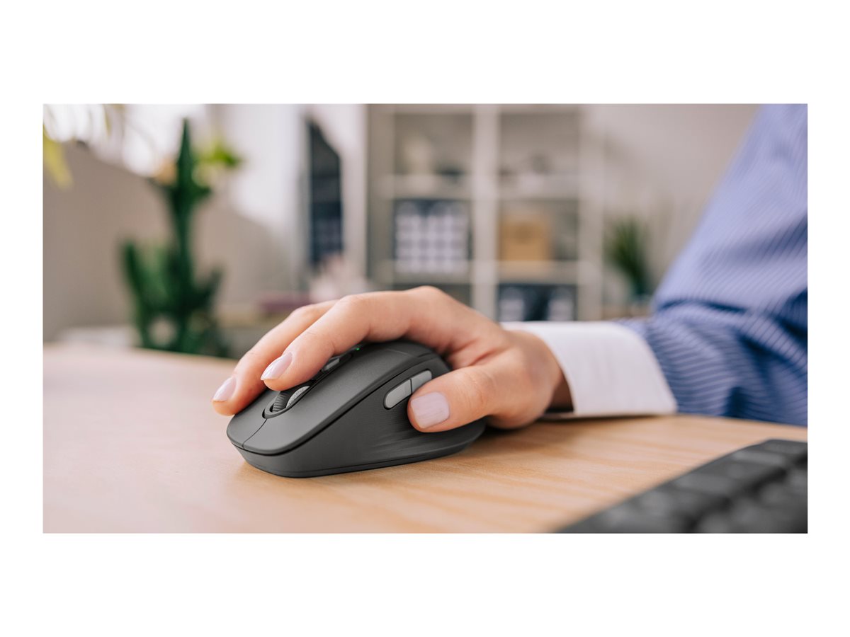 Logitech Signature Comfort Plus M850 L for Business - myš - 2.4 GHz, Bluetooth – foto 5