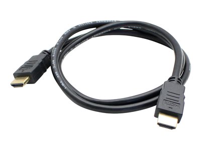 AddOn 6ft HDMI Cable - HDMI cable - HDMI male to HDMI male - 1.8 m - black