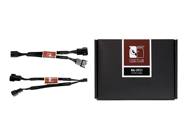 Noctua NA-SYC1 fan power cable 4 PIN mini-power connector to 4 PIN mini-power connector 11.5 Product shot Front 79350