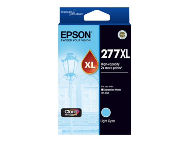 Epson 277XL XL light cyan original ink Package view Front 79375