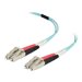 C2G 0.5m LC-LC 50/125 OM4 Duplex Multimode Fiber Cable