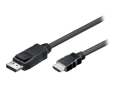 4XEM - Video cable - DisplayPort (M) to HDMI (M)