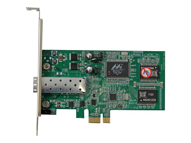 StarTech.com Carte réseau PCI Express à 1 port fibre optique Gigabit  Ethernet avec slot SFP ouvert - Support low profile (PEX1000SFP2)