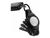 KeySmart Air Flex Taske For airtag / keys Sort Blød berøring-silikone