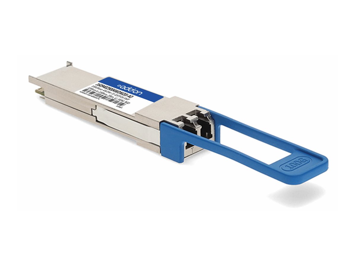 AddOn - QSFP28 transceiver module (equivalent to: Ciena 160-9402-900-4WDM-20-I)