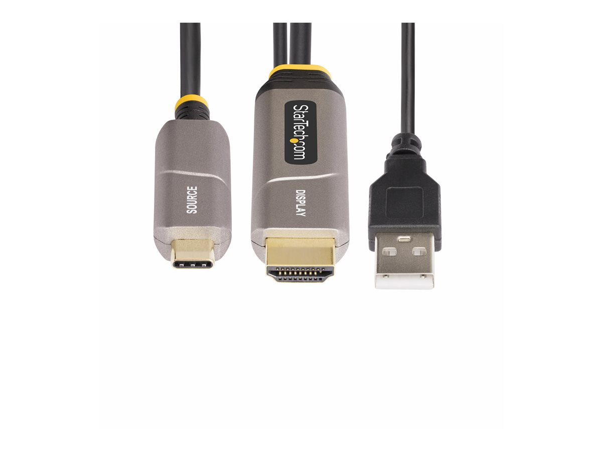StarTech.com 30ft (9.15m) USB-C to HDMI 2.0 Active Optical Cable, 4K 60Hz - HDMI kabel - 9.15 m – foto 2