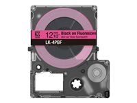 EPSON Colour Tape Fluorescent Pink/Black