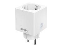 Hama 'Mini' Hvid Smart strømsokkel Trådløs