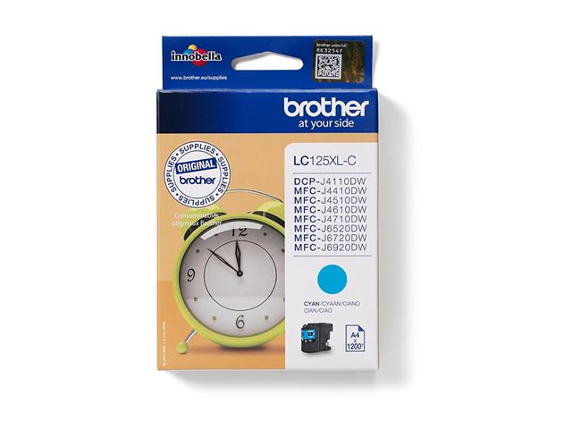 Brother LC125XLC - Super High Yield - cyan - origi