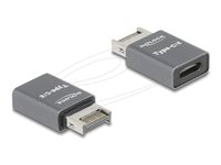 Delock USB-C adapter Grå