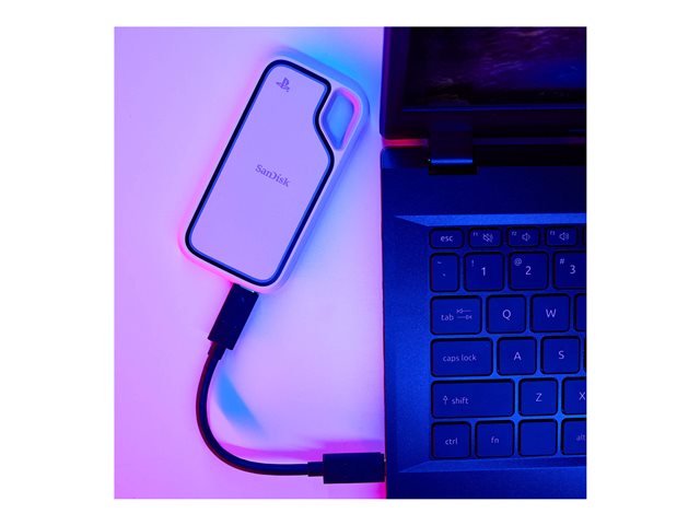 SANDISK Extreme 2TB Portable SSD for PS5 SDSSDE62P-2T00-G25
