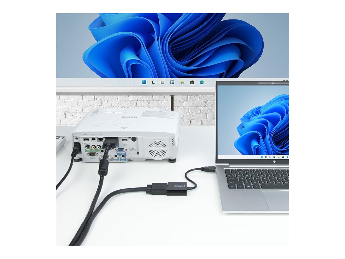 StarTech.com HDMI to VGA Adapter, 1080p, Active Video Converter - video adaptér - HDMI / VGA / audio - 18.95 cm – foto 10