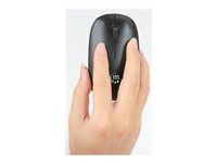Manhattan MW3050 - mouse - 2.4 GHz - black