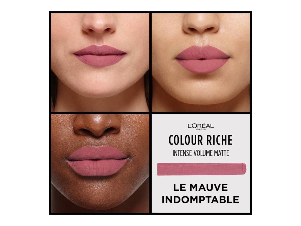 Loreal Paris Color Riche Intense Volume Matte Lipstick Le Mauve Indomptable 143 4401